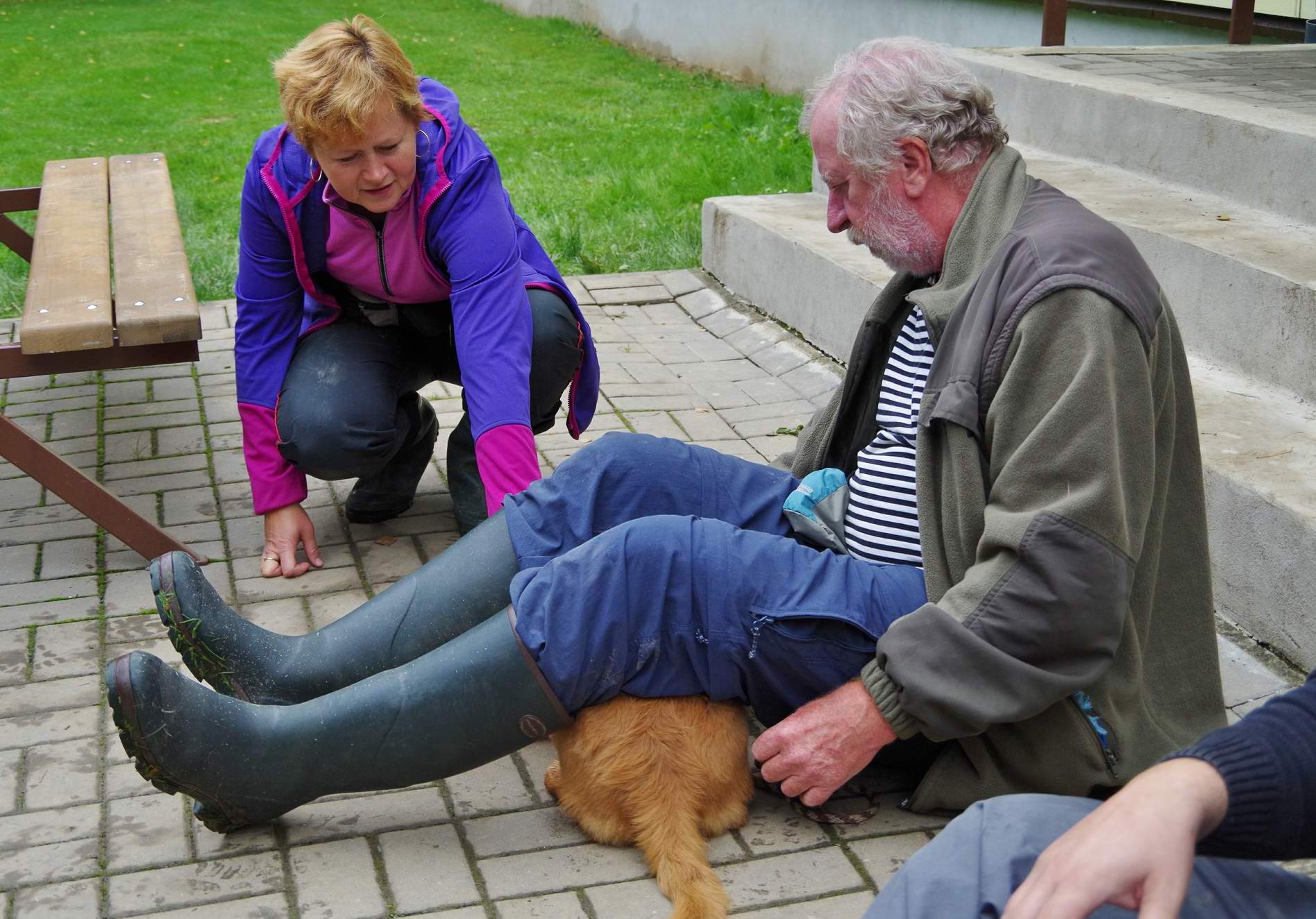 Nácvik lehu Bill